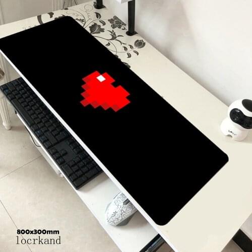 Pixel Art mousepad deskmat gaming mouse pad pc computer 800x300x3mm gamer accessories mat gamers laptop desk protector pads
