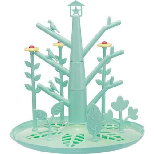 Multifunctional Baby Bottles Drying Rack Infant Nipple Shelf Cup Holder Feeding Bottles Cleaning Drying Racks Storage