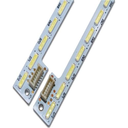 10pcs /lot 55" New 74.55T02.001-3-DX1 55TA04/55TA05 For Philips 72LEDS 605MM LED TV Backlight Strip