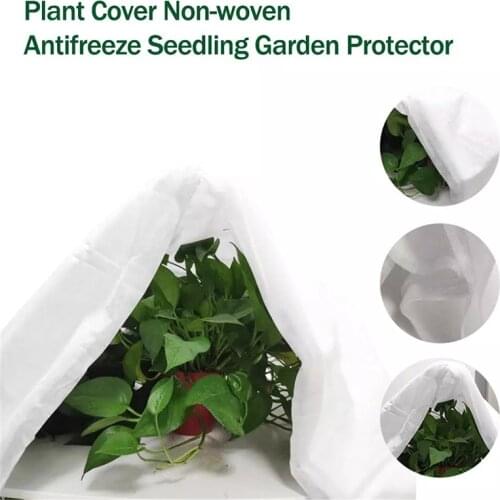 1.6x9M Plant Cover Non-woven Fabric Antifreeze Seedling Garden Protector For Winter Freeze-proof Cold-proof Garden Tools