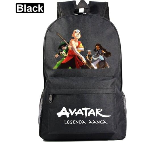 Avatar The Last Airbender Backpack Student Boys Girls School Bag Rucksack Travel Pack Laptop Bag Big Strong Mochila