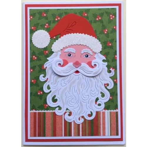Santa Claus Merry Christmas Metal Cutting Dies DIY Crafts Scrapbooking Card Album Photo Making Embossing Supplies 2020