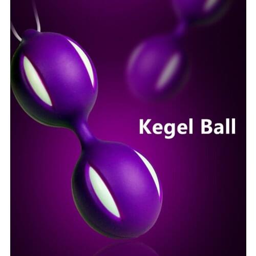 Sex Toys For Woman Vagina PF Muscle Training Kegel Ball With Steel Ball Kegel Training Vagina Ball Beads Plug Adult Massager
