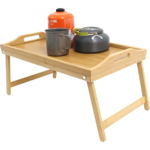 Adjustable Computer Stand Laptop Desk 20.5x12.2x8in Notebook Desk Breakfast Laptop Desk Tea Food Sofa Tray Picnic Studying Table