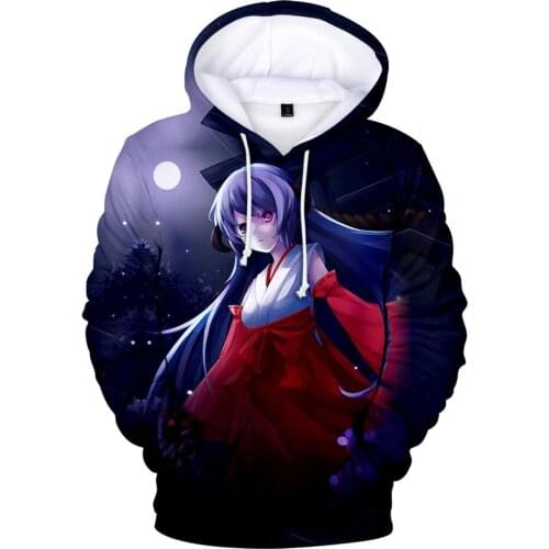 Anime Higurashi no Naku Koro ni Sotsu Hoodies Men/Women Sweatshirt cosplay costume Autumn Winter Hoodies Anime Clothes Boy girls