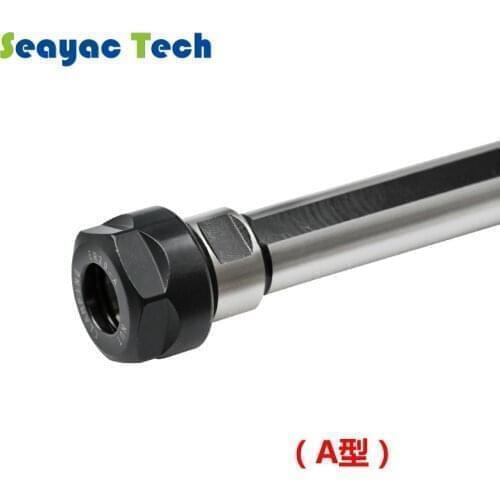 Weldon type extension shank SL12/16/20-ER11A/ER16M/ER20M Side lock Extension Straight Shank, UM type nut collet chuck 100 Length