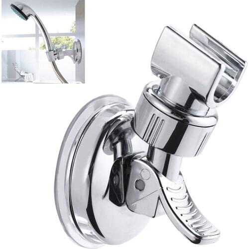 Universal Adjustable Shower Holder Cup Suction Holder Moving Bracket Elegant Shower Head Holder Bathroom Accessories Sets