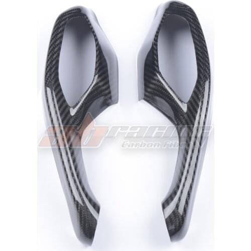 Mirrors Signal Guard Covers For Yamaha R1 S R1M 2015 - 2021 Full Carbon Fiber