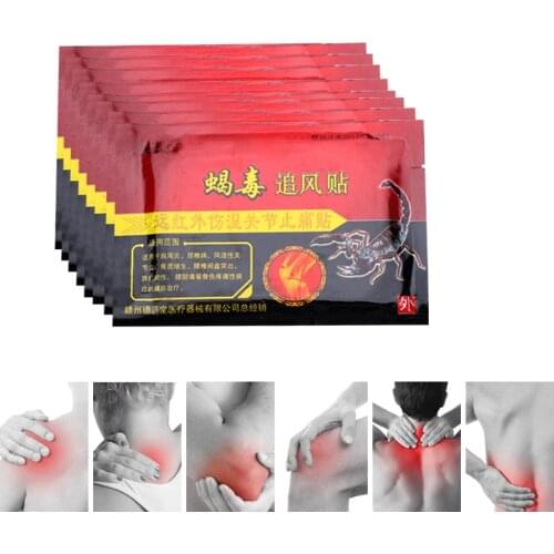 96pcs ZB Scorpion Venom Extract herbal medical muscle joint Pain Relieving Patch arthritis/ neck/ waist pain Relieving Plaster