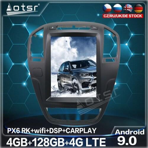 4GB 128GB Tesla Big Screen Radio For Opel Insignia Vauxhall Holden/Buick Regal 2014+ Android GPS Car Multimedia DVD Video Player
