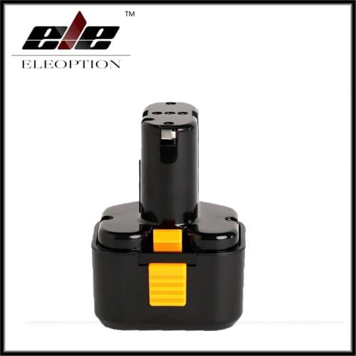 Eleoption 9.6V 2000mAh Ni-CD Rechargeable Power Tool Battery For Hitachi Drill EB9G EB9M EB9S EB924 EB9B FEB9S
