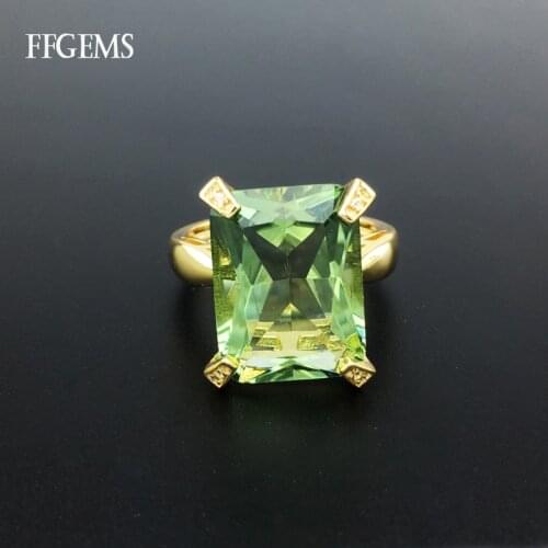 Кольца с кристаллами FFGems China At AliExpress