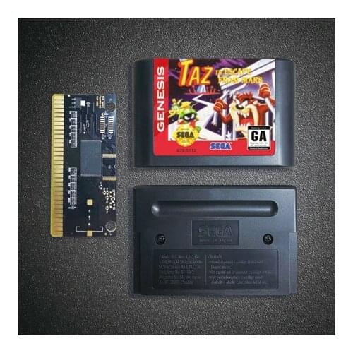 Taz In Escape From Mars - 16 Bit MD Game Card for Sega Megadrive Genesis Video Game Console Cartridge