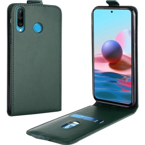 Flip Up and Down Leather Case for Huawei P30 Lite Case MAR-AL00 MAR-TL00 MAR-LX2 Vertical Cover for P 30 Lite Case Phone Bag