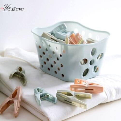 OYOURLIFE 30pcs/set Multi-function Mini Clothes Pegs Laundry Clothes Pins Outdoor Indoor Beach Towel Clips Household Clothespins