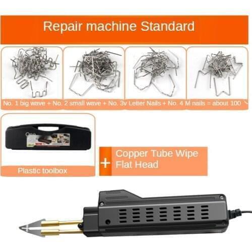 New 220-230V Hot Stapler Car Bumper Plastic Welding Torch Fairing100 Staples Auto Body Tool Welder Machine for tools
