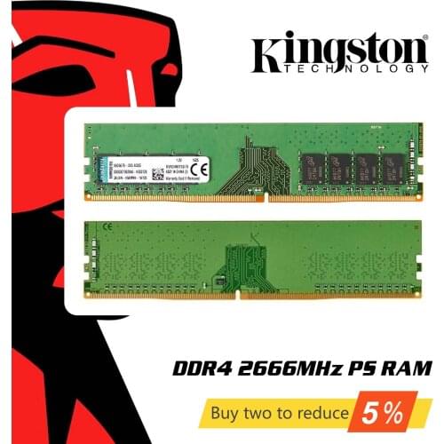 Original Kingston DDR4 RAM Memory 8GB 4GB 16GB 2666Mhz Memoria DDR 4 8 16 Gigabytes Gigs Sticks for Desktop PC