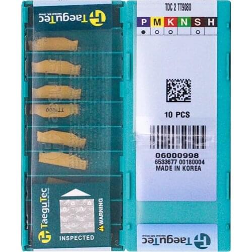 Original TDC2 TT9080 Carbide Inserts Milling Insert Lathe CNC Tools For Turning Insert