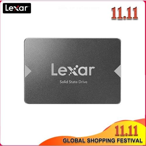 Original Lexar NS 100 SSD Internal Solid State Disk Hard Drive SATA 3 520MB/s 120GB 240GB Revision for Laptop Desktop Computer