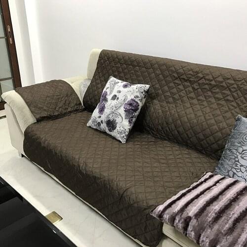 Drop Shipping Sofa Cover Protector for Kids Dog/Cat Pets Reversible Furniture Waterproof 1/2/3 Seat Chair Covers