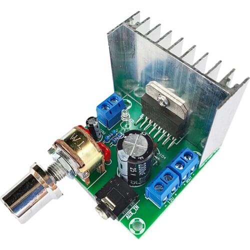 TDA7297 Digital Amplifier Board DC 12V 2 x 15W 2.0 Dual Channel Low Noise Stereo Module High Power Wide Frequency A/B