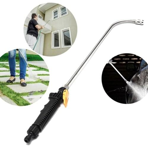 High Pressure Water Gun Garden Car Washer Hose Wand Nozzle Sprayer Watering Spray Sprinkler Cleaning Tool Water Jet Pressure