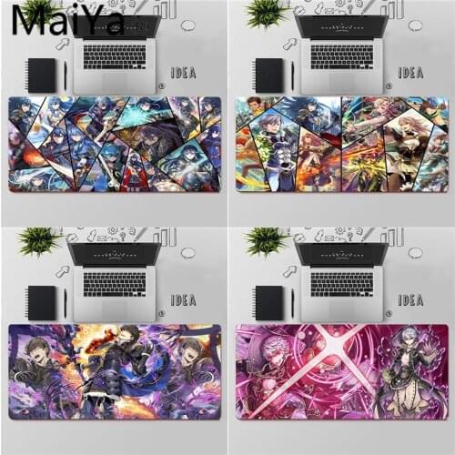 Maiya Top Quality Fire Emblem Natural Rubber Gaming mousepad Desk Mat Free Shipping Large Mouse Pad Keyboards Mat