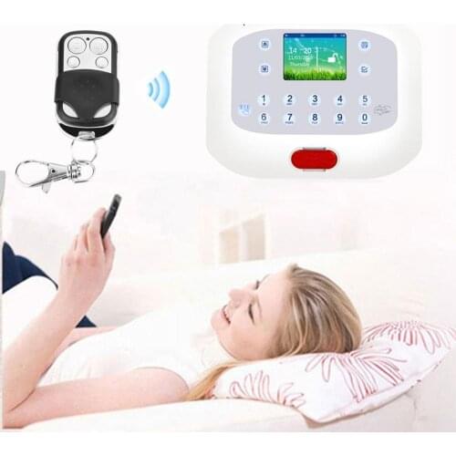 1/2/3PCS 433MHz Wireless Remote Controller Metal Key Chain For Wifi GSM W2B W3B W4B PG103 106 Home Burglar Security Alarm System