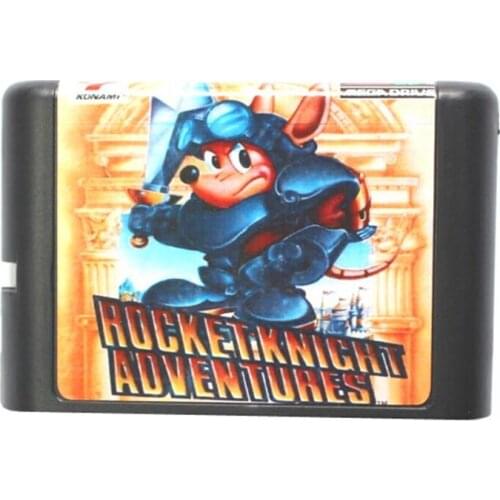 Rocket Knight Adventures 16 bit MD Game Card For Sega Mega Drive For Genesis