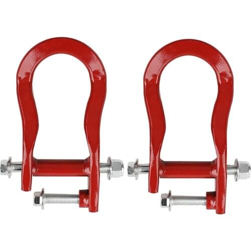 2x Car Tow Hooks 84192871 for Chevrolet Silverado 1500 07-18 Red Replace