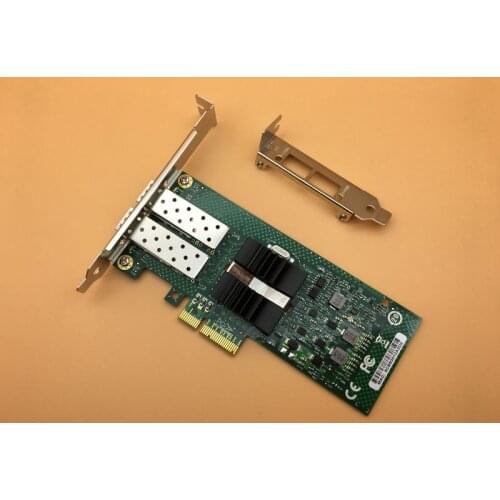 82576 Chipset Dual Port SFP PCI-E X4 Fiber Server Adapter NIC E1G42EF-SFP 1000Mb Free Shipping