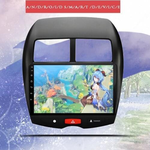 10.2" Android 10.0 Octa Core Car GPS Radio for Mitsubishi ASX Citroen C4 peugeot 4008 navi 2 din multimedia 6+128Gb radio Stereo