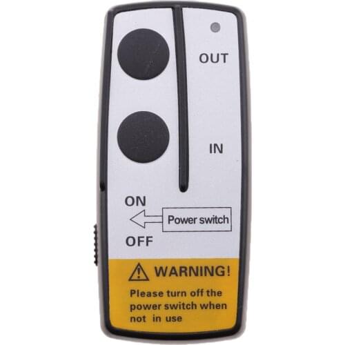 12V 50FT Wireless Winch Remote Control Power In / Power Out Switch For