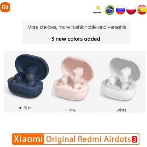 Redmi AirDots 3 Wireless Bluetooth 5.2 Headphones Xiaomi AirDots Pro 2 In-Ear Subwoofer Wireless Earbuds CD-Level Sound Quality