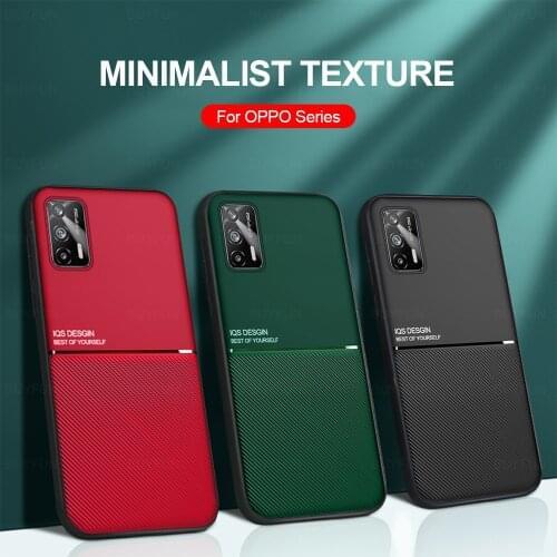Realmi GT 5G case Leather Texture Car Magnet Holder Phone Cover For Oppo Realme GT Neo Real me G T Soft Silicon Shockproof Coque