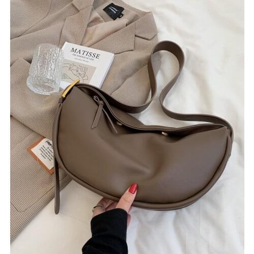 Ladies Fashion Crossbody Bags 2021 High Capacity Retro Shoulder Bag Handbag Female High Quality PU Leather Women Messenger Bag