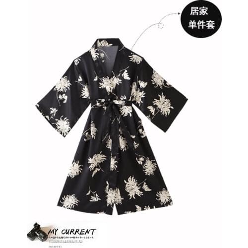 New Style Satin Robe Female Lingerie Sleepwear Silky Bridal Wedding Gift Casual Kimono Bathrobe Gown Nightgown Sexy Nightwear