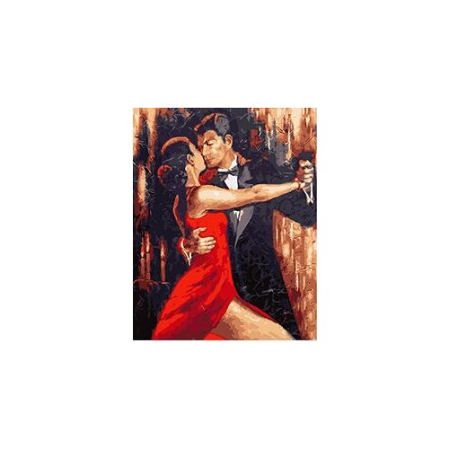 Cioioil-T928 In the rhythm of tango painting by numbers on canvas DIY oil digital paint by number for home decor