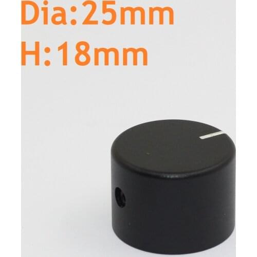 Matte All Aluminum Knobs DIY Power Amplifier Chassis Switch Different Size Custom Design