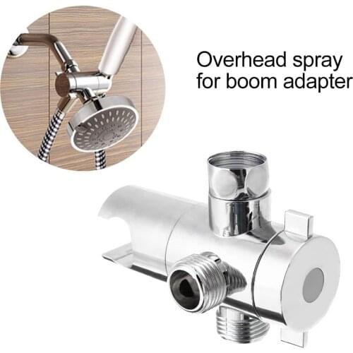 3 Way Shower Head Diverter Valve G1/2 Three Function Switch Adapter Connector T-Adapter for Closestool Bathroom Toilet