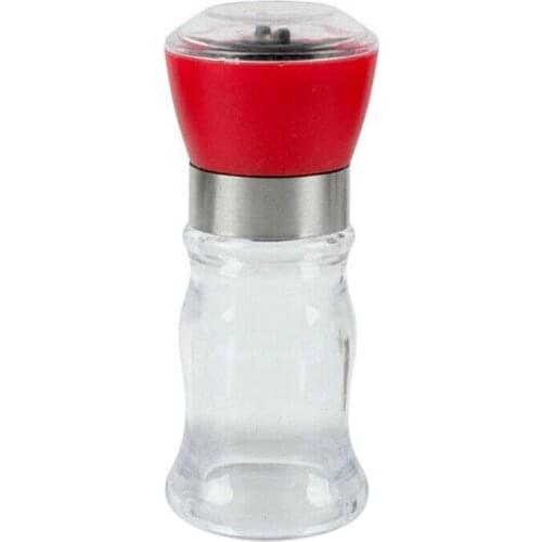 Manual Pepper Grinder Kitchen Hand Twist Pepper Mill Grinder Leakproof Spice Bottles Steak Salt Gadget Salad Portable Condi F3U9