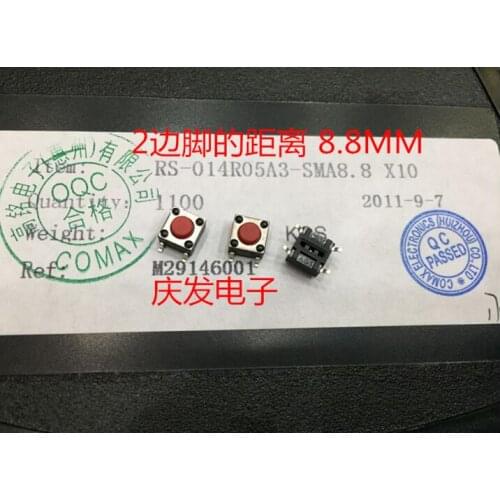 [SA] Import of French switch chip 6*6*4.3 dynamic fretting resistant RS-014R05A3--200PCS/LOT
