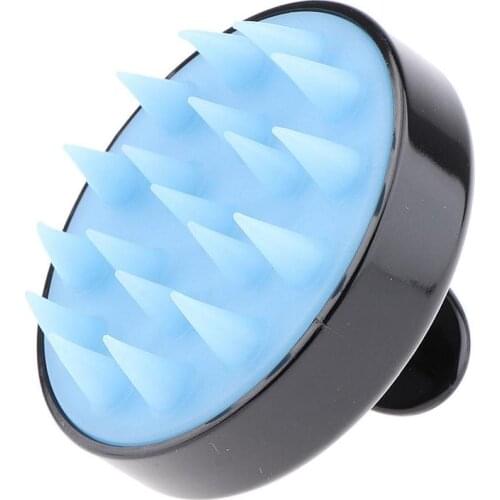 Silicone Head Body Scalp Massage Brush Comb Shampoo Hair Washing Comb Shower Brush Bath Spa Slimming Massage Brush