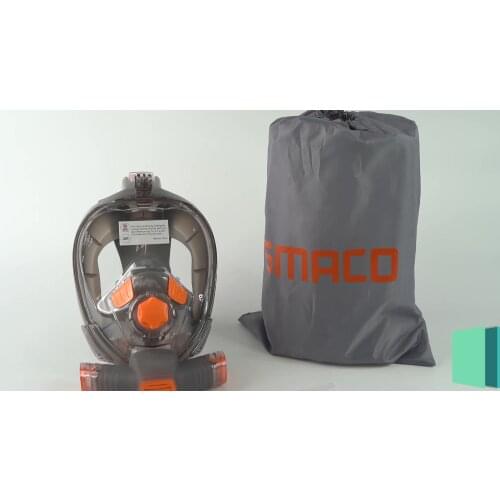 SMACO Scuba_Diving_Equipment Sports & Entertainment Camping Equipment Outdoor Scuba Fabric Snorkeling Full Face Mask