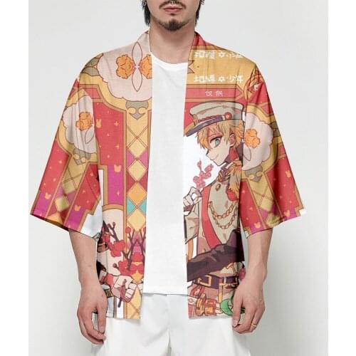 Japan Style Loose Shirt Anime Toilet Bound Hanako Kun T Shirt for Men Women Summer Spring Tshirt Tee Japanese Harajuku Casual