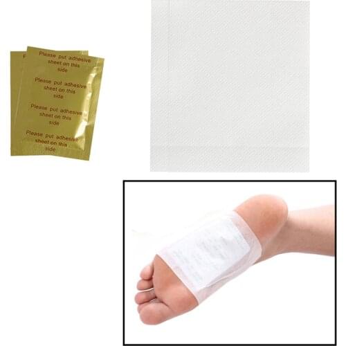 1Pair New Kinoki Detox Foot Patches Pads for Herbal Detoxification Cleansing Weight Loss Toxin Removal Hot
