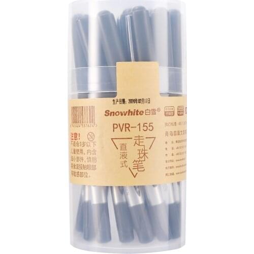 20PCS Black 0.5mm Gel Pen Kawaii Ballpoint Pen Stationery Creative Drawing Pen Ink Pen School Office Material Supplies 040276