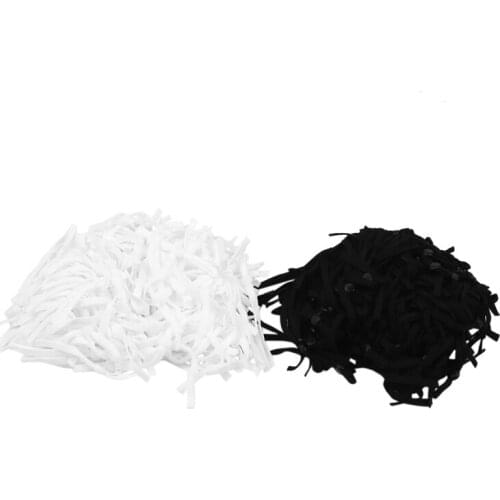 400Pcs Elastic Band Rope Sewing Webbing Belt Shoelace Clothing Accessories