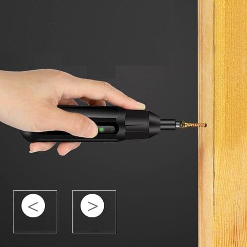 3.6V Cordless Electric Screwdriver Rechargeable Multifucntion Manual And Automatic Power Drill Screw Driver Kit Mini Power Tool