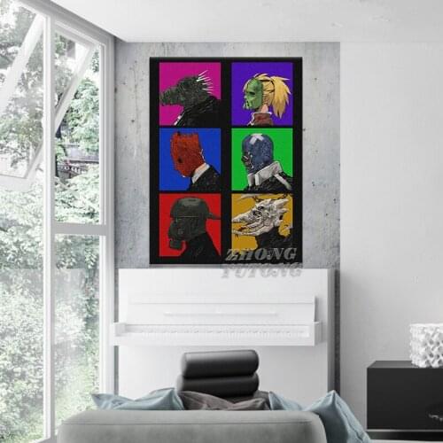 Dorohedoro anime Kaiman Q hayashida kaiman kai aikawa anime Canvas painting decor wall art pictures bedroom study prints poster